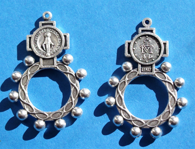 Miraculous Medal Rosary Ring