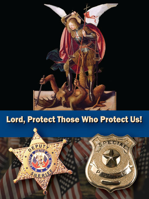 Law Enforcement Prayer Card