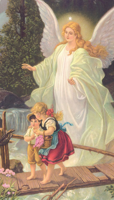 Oct 2nd: Guardian Angel Prayer Card