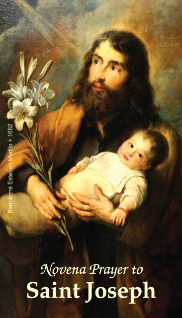 St. Joseph Novena Prayer Card