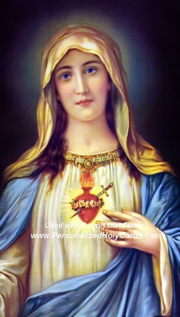 Hail Mary Prayer Card***BUYONEGETONEFREE***