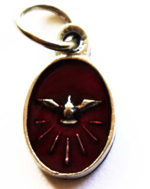 Holy Spirit Red Charm***BUYONEGETONEFREE***