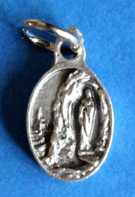 Our Lady of Lourdes Charm