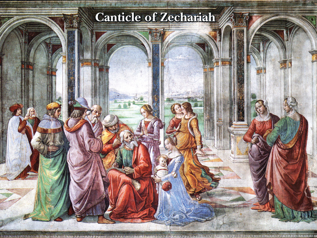 Canticle of Zechariah (LARGE)