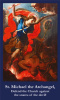 SEPTEMBER 29th: St. Michael the Archangel Protection of the Church Prayer Card***BUYONEGETONEFREE***