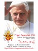 *ENGLISH* Special Limited Edition Collector's Series Commemorative Pope Benedict XVI Prayer Card